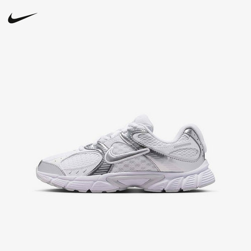 NIKE耐克女鞋大童鞋V5 RNR网面运动鞋复古老爹鞋跑步鞋HQ6411-103