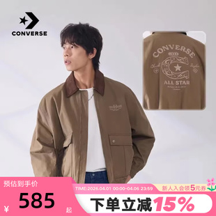 Converse匡威马年起飞系列新年刺绣翻领夹克男外套 GC5 MCJ394