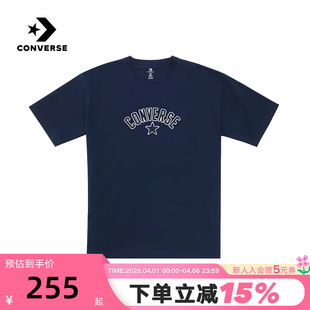 休闲百搭圆领T恤 Converse匡威26夏季 男女同款 运动短袖 695 UCJ687