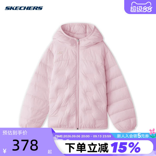 SKECHERS(斯凯奇)（新品）2026冬中性童羽绒外套 P426K007-00EJ