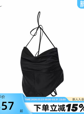 耐克JORDAN × TRAVIS SCOTT 联名 黑色 女子吊带背心FD9116-010