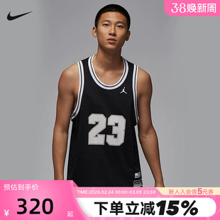 耐克Air Jordan 23号男子网眼速干透气无袖T恤篮球背心HF9376-010
