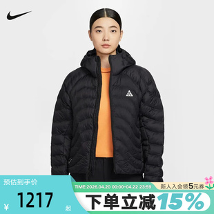 NIKE耐克ACG棉服外套女冬新款保暖户外连帽棉衣P棉夹克HM9964-010