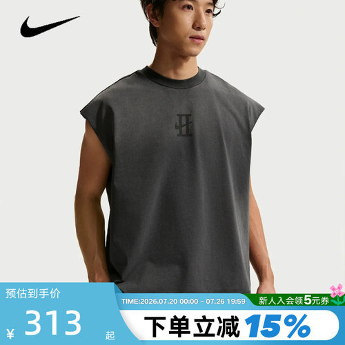 NIKE耐克夏季新款男子背心德文·布克运动篮球无袖T恤 IF1569-010