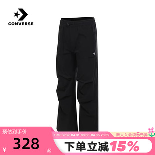 WCH675 023 宽松大口袋运动休闲梭织长裤 Converse匡威秋女裤