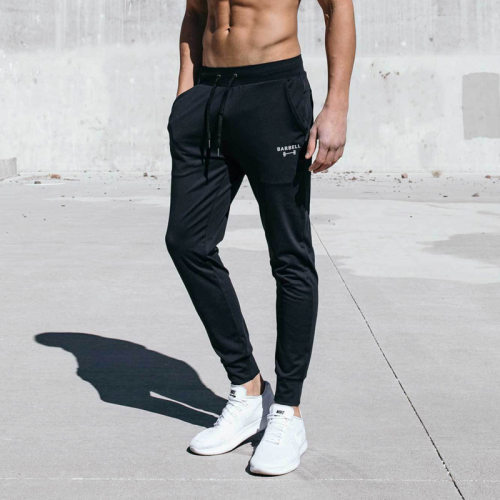 肌肉健身兄弟春秋新款纯棉长裤