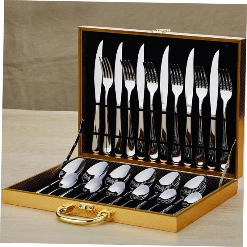 western other tableware steak cutlery set knife fork spoon