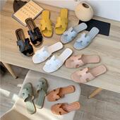 fashion Slippers beach sandals women flat 沙滩拖鞋 wear lady