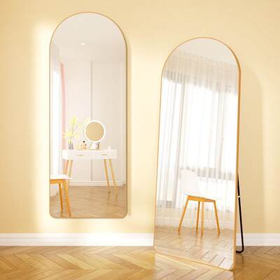 Light was luxury dressing mirror wall adhesive household god