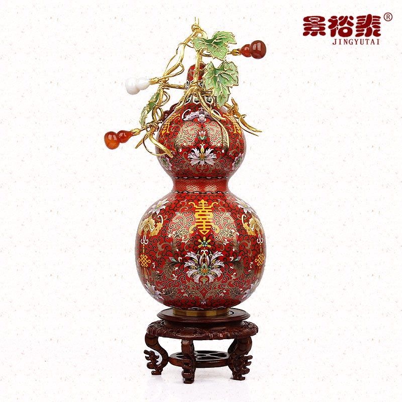 葫芦客厅景泰蓝景裕泰铜招财平安