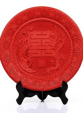 漆器商务摆件北京特色礼品送结婚