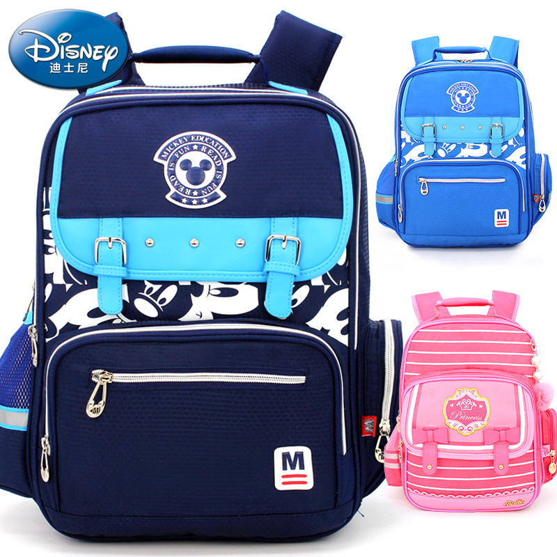 迪士尼儿童书包小学生男童女童减负背包护脊双肩包1-3-4年级韩版