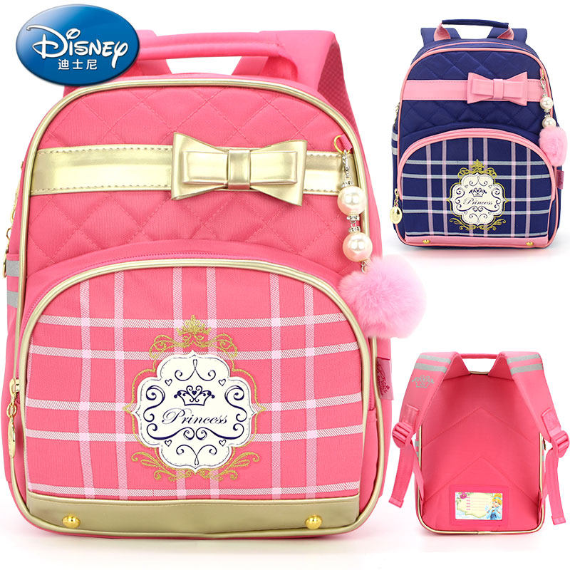 迪士尼儿童书包幼儿园3-5-6周岁宝宝双肩包女童可爱公主时尚背包