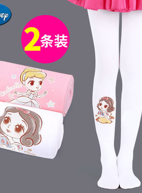 迪士尼薄款打底舞蹈儿童连裤袜