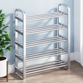 收纳鞋 简易鞋 架子门口家用宿舍出租屋用小型窄小2023爆款 柜不锈钢