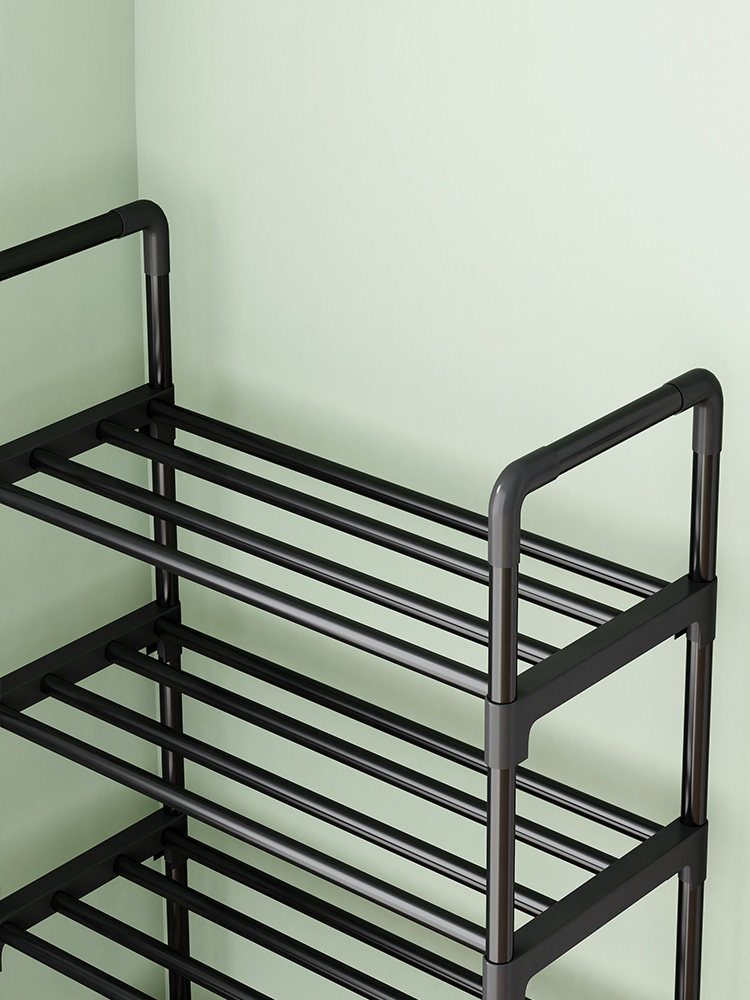 Shoe rack simple doorway household multi-layer indoor narrow small rental shoe cabinet dormitory popular 2025 entrance door