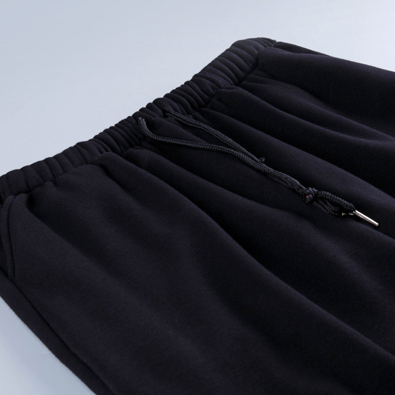 BI MENG MENS LARGE AUTUMN CLOTHES LONG TROUSERS WARM BOTTOM UNDERWEAR PLUS FAT PLUS T-SHIRT TROUSERS FAT GUY PLUS VELVET