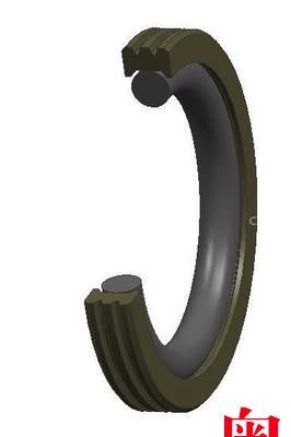 孔用旋转格莱圈回转方形圈GNS BNS OED120*109*4.2 120*104.5*6.3