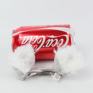 美国Bestever小浣熊耳朵发卡 个性考拉对夹女童宝宝可爱卡通头饰