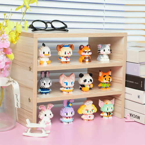 玩偶造型启蒙性积木玩具生日礼物