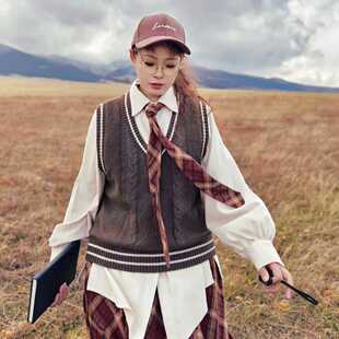 【董艺旅行穿搭】哈利波特·领带学院派英伦风衬衣领结