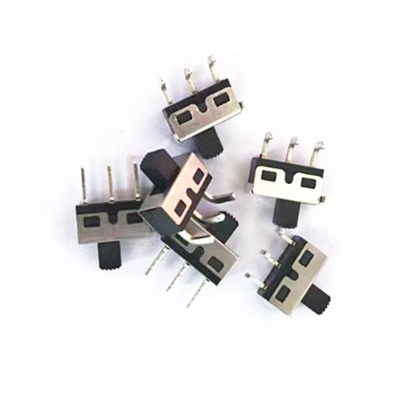 SS12D10G5立式3脚2档1P2T大电流拨动开关D06/D11G5柄高5MM直/弯脚