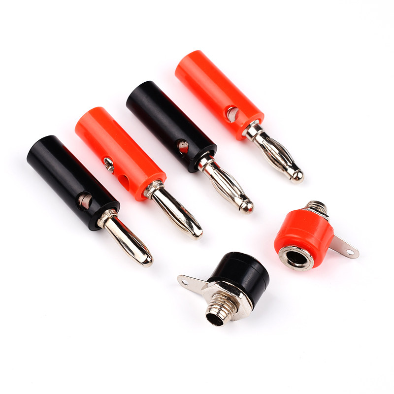 香蕉型插头4MM灯笼头 测试插头 灯笼型JS-910B/999/333/555接线柱