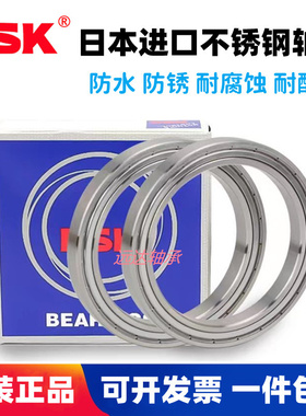 NSK日本进口不锈钢轴承 S6800 S6801 S6802 S6803 S6804 S6805 ZZ