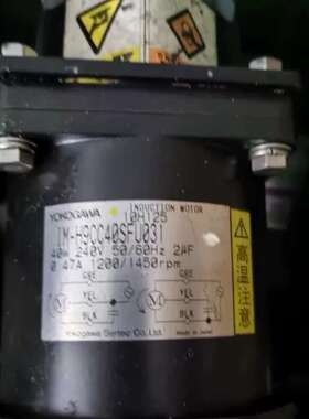 议价IM-H9CC40SFU031 YOKOGAWA电机，拆