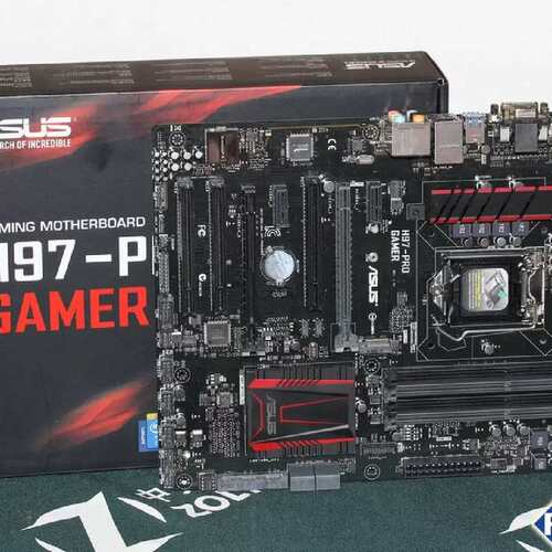 议价库存没上过机 Asus/ H97-PRO GAMER M.2 SLI 1150 主板
