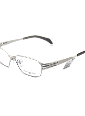 日本Masaki松岛正树眼镜框男超轻纯钛全框商务斯文眼镜架MF-1224