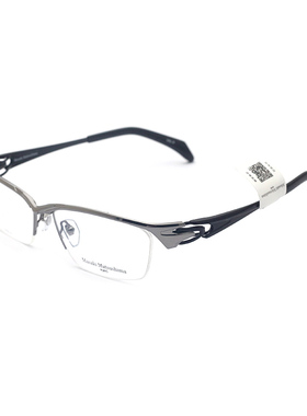 日本Masak松岛正树眼镜架半框纯钛商务眼镜框男近视眼镜架MF-1243