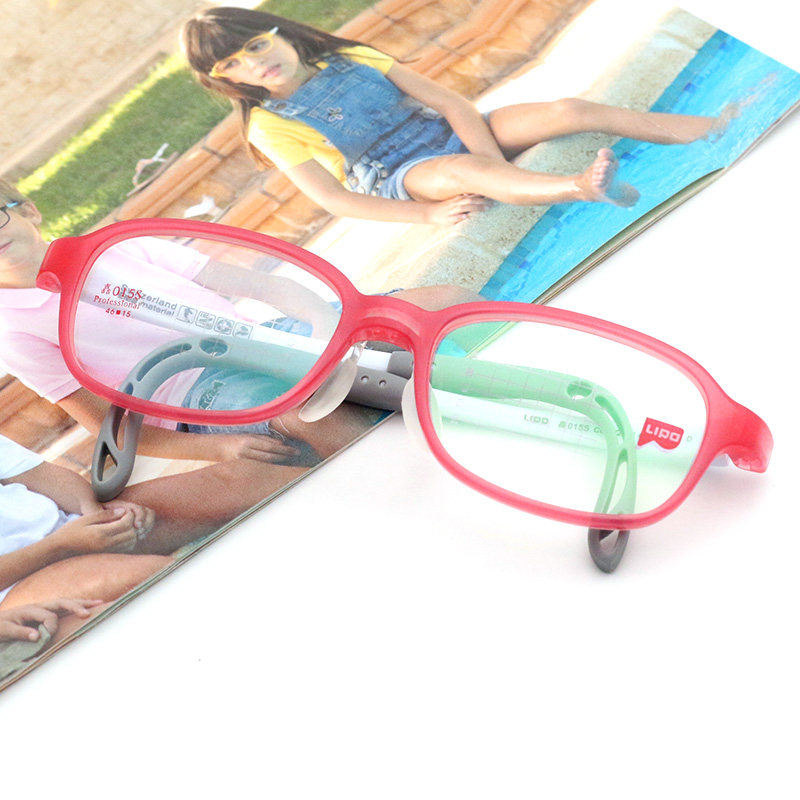 LIPO李白儿童眼镜框 男女幼儿宝宝小孩近视防控眼镜架配镜 嚞015S