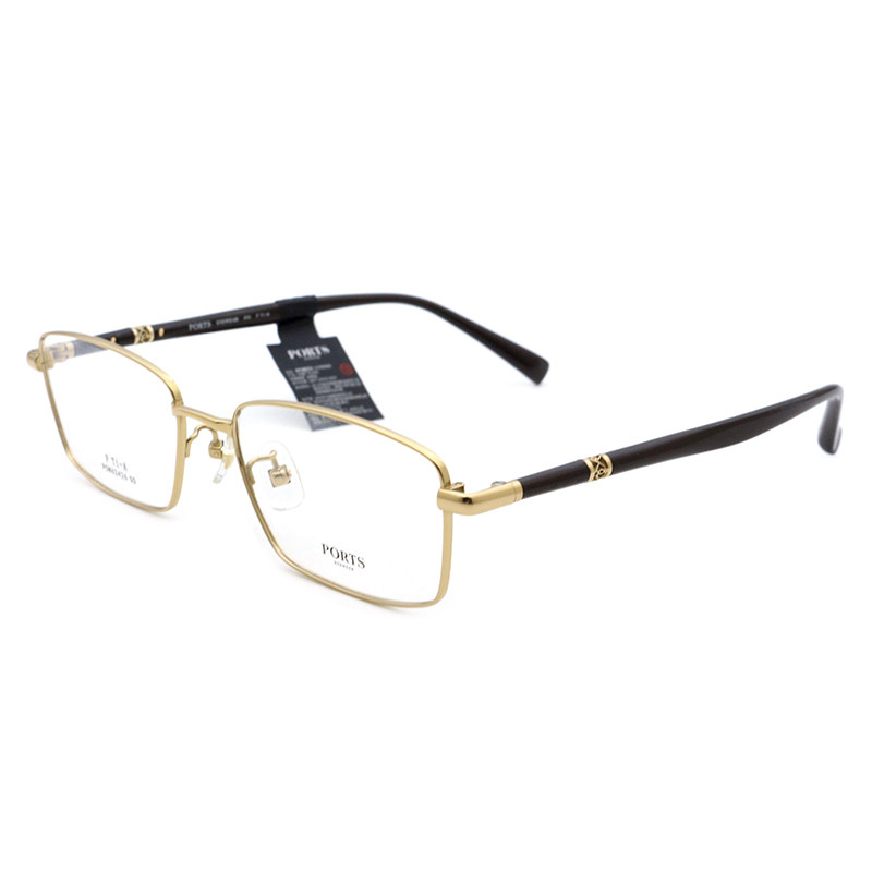 PORTS近视眼镜框男时尚简约潮款配防蓝光全框眼镜架 POM62426