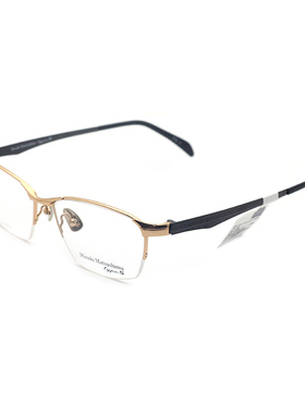 日本Masak松岛正树眼镜架半框纯钛商务眼镜框男近视眼镜MFT-5040