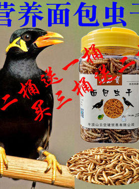 面包面包虫干仓鼠粮食鸟类鸟力宝