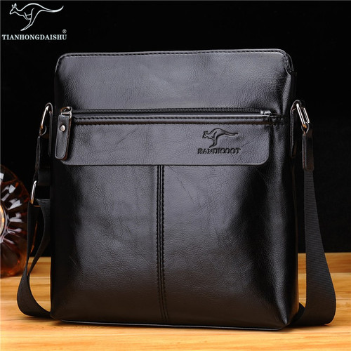 男包单肩真皮商务竖款时尚