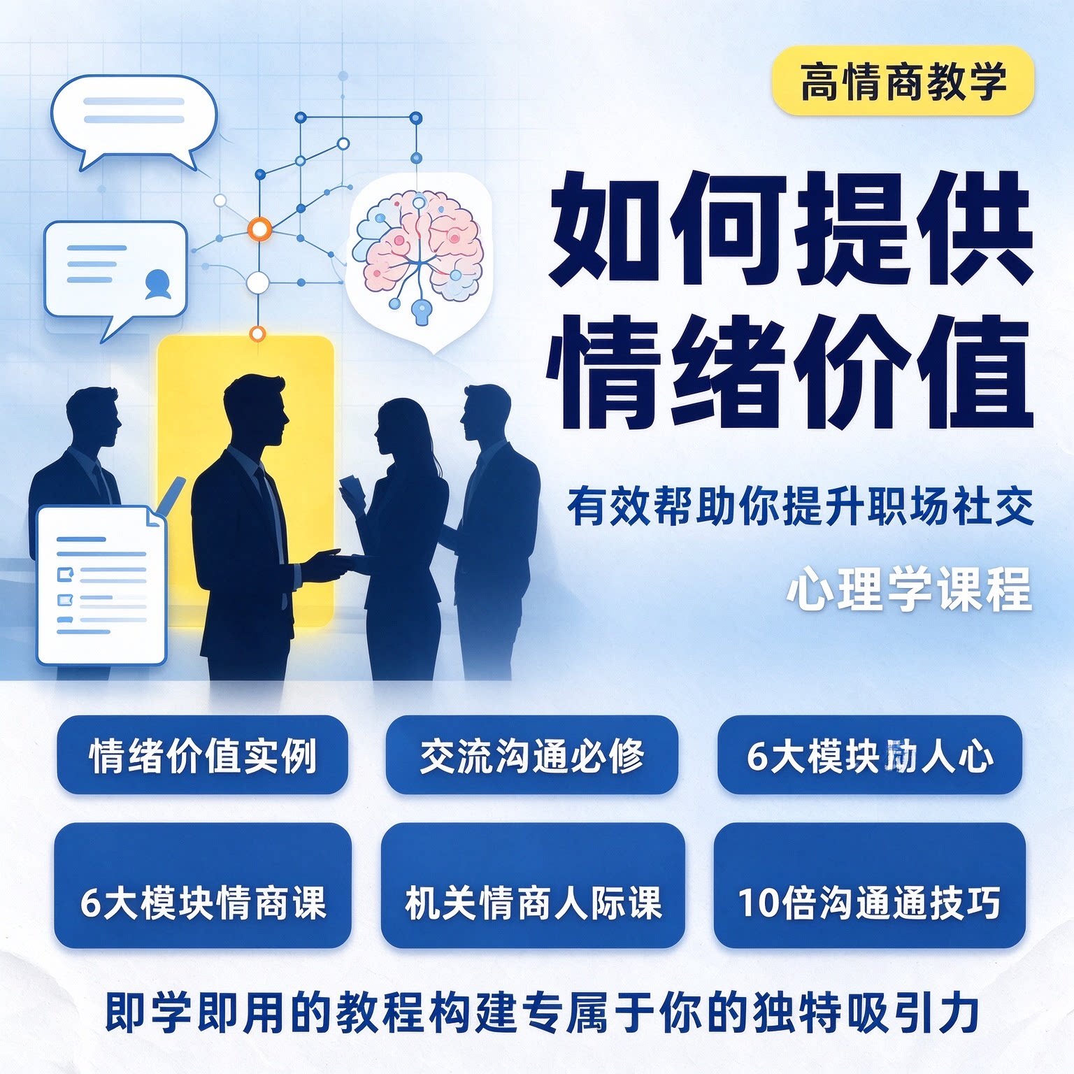 情绪价值心理学课程人际关系教程提供有效高情商沟通提升两性