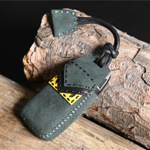 A6L Q5L Q7钥匙壳钥匙包钥匙扣 适用于奥迪钥匙套a4l