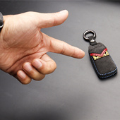 适用于Alcantara小怪兽2019奥迪A4L新款 Q5LQ7钥匙包A5TTS车钥匙套