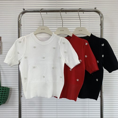 冰丝针织衫2025新款夏设计感