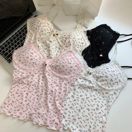 背心女夏季带胸垫修身百搭上衣