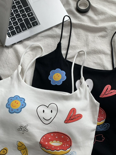 Сексуальный белый топ с чашечками, короткая майка топ