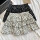 复古碎花半身裙女夏季 韩系甜美显瘦黑色防走光a字短裙 2024年新款