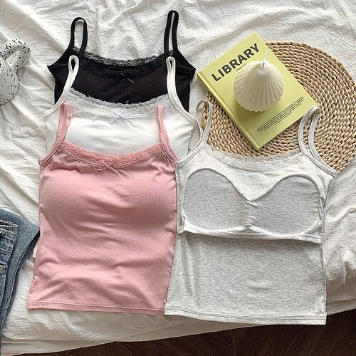 带胸垫灰色黑色打底衫美式上衣