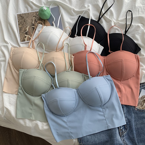 夏季新款美背吊带打底内搭小上衣