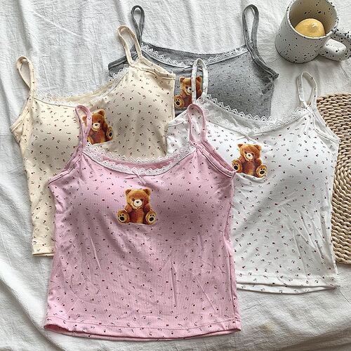 显瘦内搭外穿吊带背心纯欲