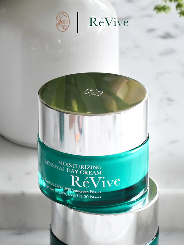 水润亮泽细嫩滑利维肤ReVive更新日霜SPF30翡翠面霜50ml 到27/12