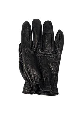 美国制造 GRIFTER 黑色经典耐磨野牛皮 哈雷摩托机车凯旋骑士手套