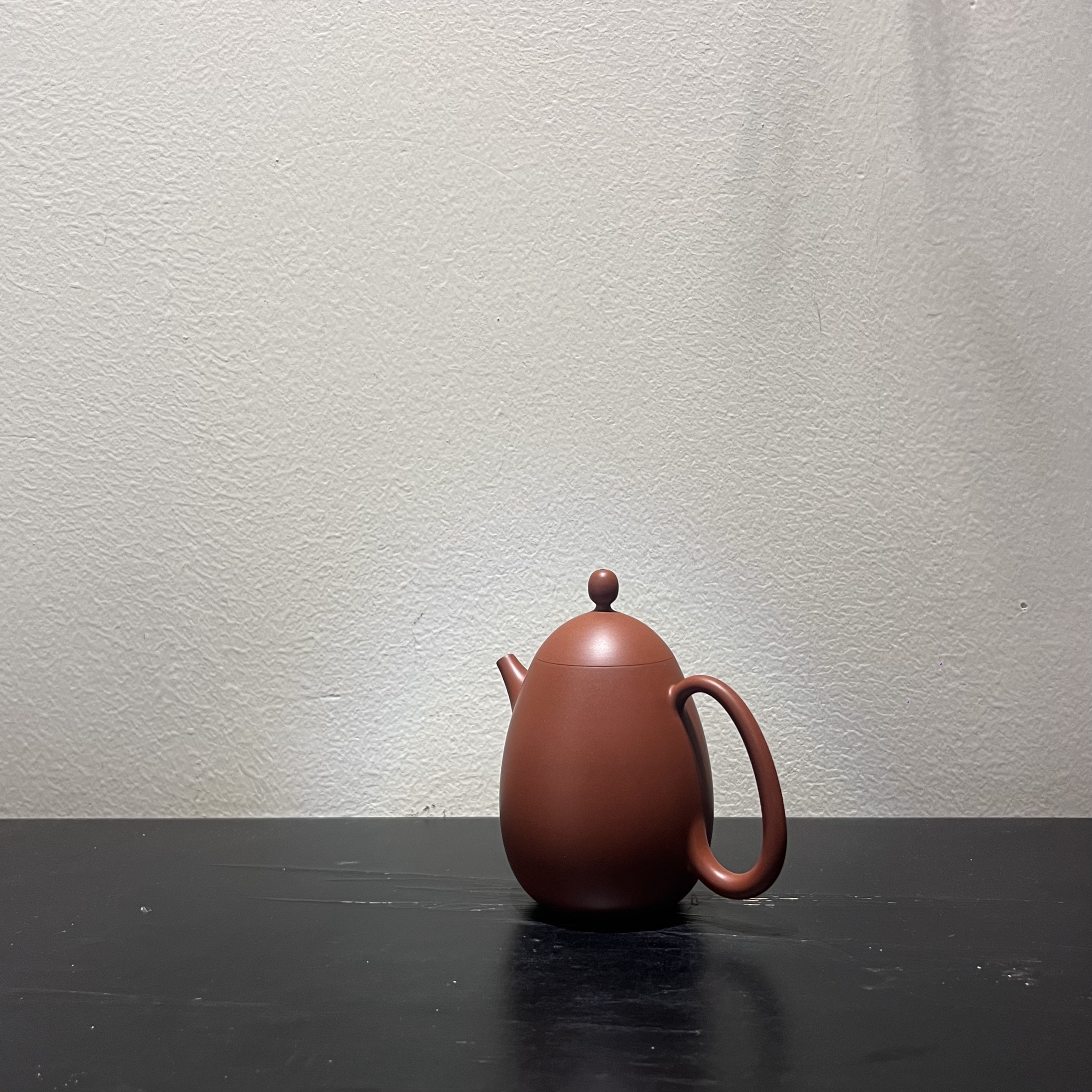 龙泉壶·邱桂林制 潮州手拉壶龙蛋壶朱泥传统工夫茶器
